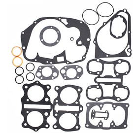 atvwrlod Motorcycle Engine Top End Head Gasket Kit Replacement for Honda CB350 1970-1973 CL350 1970-1973 SL350 1969-1970