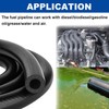 Tnisesm 1/2 Fuel Line Hose NBR Rubber 10FT 200PSI J30R7
