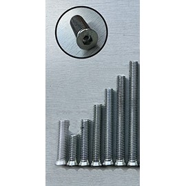 Weight Bolt for Billiard Pool Cue, Choce of Sizes (Set of 7 Bolts)