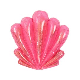 Smiffys Inflatable Shell, Pink 73cm/29in, Hawaiian Luau Fancy Dress, Mermaid Dress Up Accessories