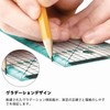 KEARING Patchwork Quilt Ruler with Metal Edges - For Patchwork,
