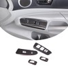 ABS Car Look Interior Door armrest Window Switch Panel Cover