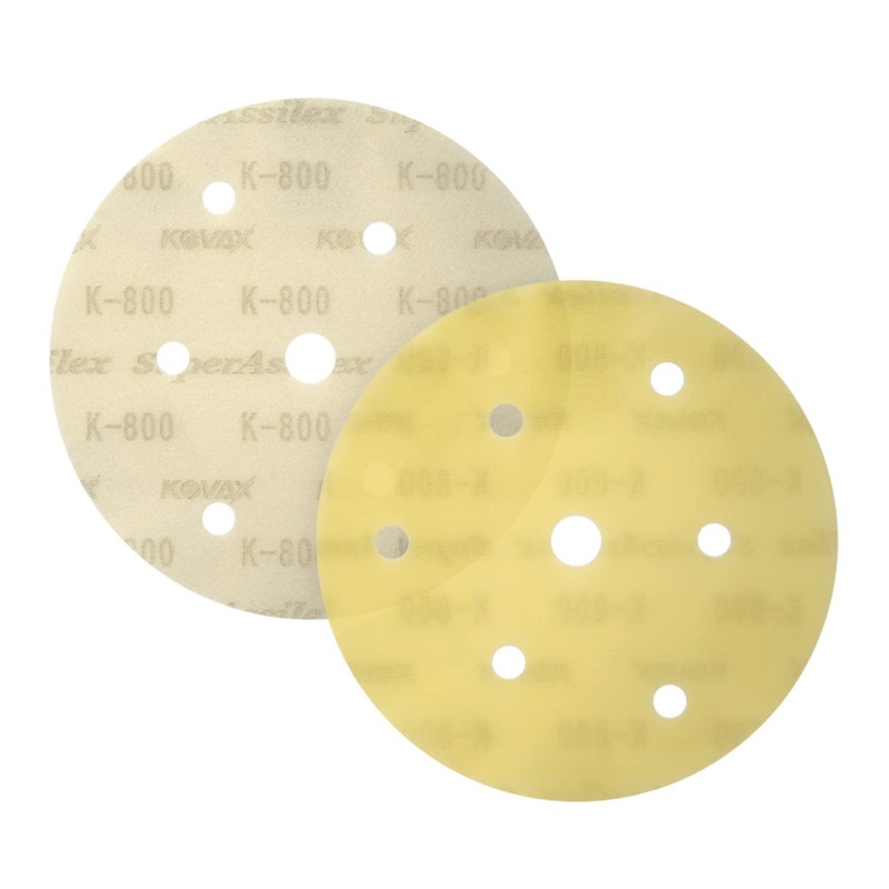 Super Assilex Flexible 5 inch Sanding Discs JOB-PAK, ASSORTED K-600