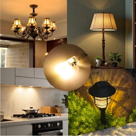 NQWKMZMDJ 10 Pack G4 LED Bulb 12V AC/DC, JC Bi-Pin Base 2W G4 Bulb Equivalent 10W-20W T3 Halogen Lamp, Warm White No Flicker 3000K LED Lights 180LM for Chandelier Pendant Wall Home Lighting