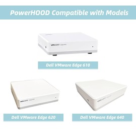 PowerHOOD UL Listed 12V AC/DC Adapter Compatible with Dell EMC SD-WAN Edge 600 Series VMware Edge 610 620 640 E42W Network Switch Edge610 Edge620 Edge640 Edge 610N VEP1400 E42W001 Power Supply Charger