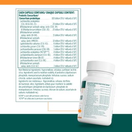 Genestra Brands - HMF Multi Strain 100 - Probiotic Formula - Supports Gastrointestinal Health and a Favourable Gut Flora - 30 Capsules
