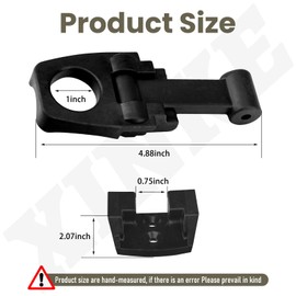 Cooler Cam Latch Compatible with Fatboy, Bird Dog, OVO, Seavilis, Xspec Coolers, Replacement Roto-Molded Cooler Cam Latch Assembly, Tree-line Cooler Latches Replacement (2)