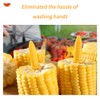 LaoChoes 20 Pcs Stainless Steel Corn on the Cob holders,