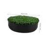 Kisangel Golf Hole Cup Cover Durable Plastic Ring for Accurate