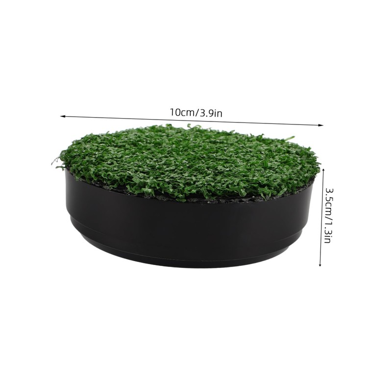 Kisangel Golf Hole Cup Cover Durable Plastic Ring for Accurate