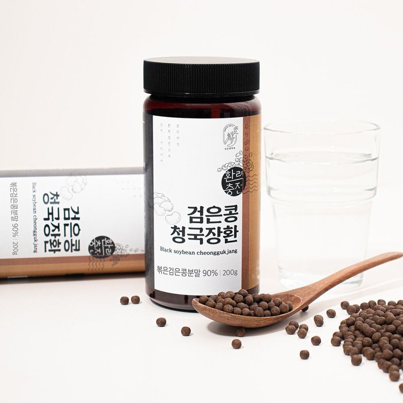 Two Son Herb 200g black bean cheonggukjang pills / 검은콩청국장환