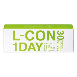 [30枚入り] クリアコンタクトレンズ エルコンワンデー [ワンデー 1日 / 含水率38.5% / 度あり/DIA 14.0 / BC 9.0 / PWR - 9.50]