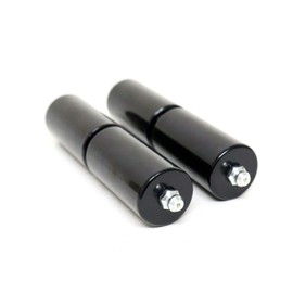 7" Steel Barrel Hinge Weld On Barrel Gate Hinges - 2 Pcs Steel Weld Gate Hinges for Metal Gates - Barrel Hinges Weld On Gate Hinges Heavy Duty Hinges Weld On Door Hinge (7" Inch)