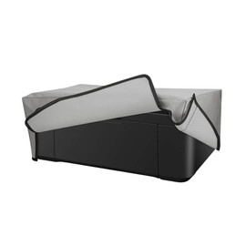 kwmobile Cover Compatible with Canon Pixma TR4650 / TR4651 - Case Printer - Dust Cover Protective Cover - Light Grey