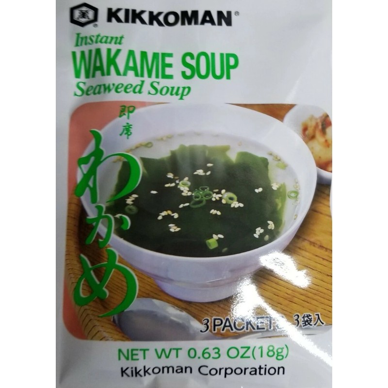 Kikkoman 2 - Kikkoman Instant Wakame Seaweed miso Soup Made