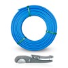 1/2 Inch PEX-A Pipe, 100 ft Pex A Tubing Blue