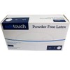 SafeTouch 50000051 Powder Free Latex Gloves, Medium (Pack of 100)