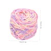 Gadpiparty 1roll Chunky Crochet Yarn for Projects Soft Skin-Friendly Yarn