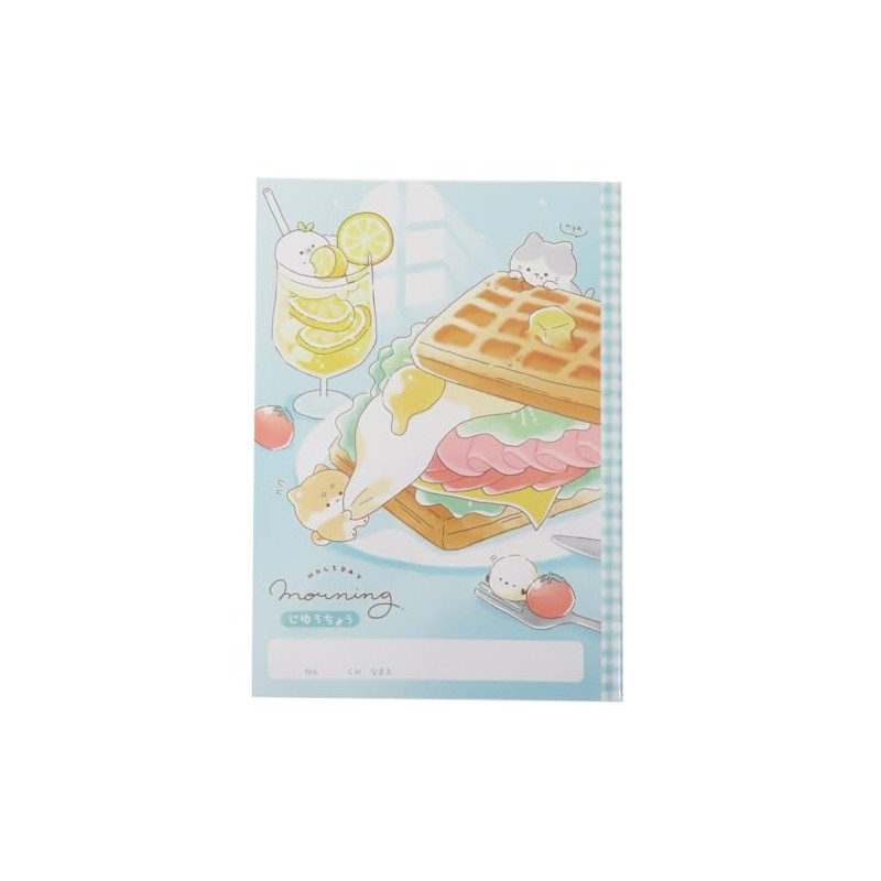 Holiday Morning [B5 White Blank Notebook] Liberty Book Coolia Back