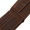 Nestron Men's Wallet with Double Stitching and RFID Protection, Vintage