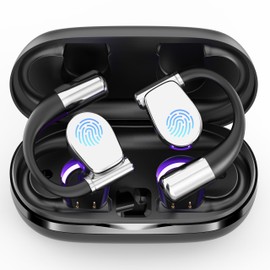 AI OWS Language Translator Earbuds, Real-Time 3-in-1 Translation Earbuds 144 Languages & Accents, Translation Device for Travel Business Learning,Black