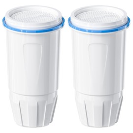 NUTTUTO Water Filter Replacement Compatible with Zero Pitcher and Dispensers ZR-001, ZR-017, ZP-006 ZD-013, 5 Multi-Stage Filter System, Reduces Lead,TDS, PFOA/PFOS, Chlorine and More, Pack of 2