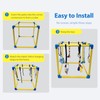 Dewonch Puppy Play Gym with 8 Hanging Toys, Small Dogs