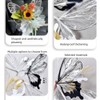 20 Sheets Butterfly Bouquet Wrapping Paper,OPP Waterproof transparent crystal butterfly