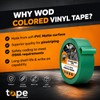 WOD VTC365 Red Vinyl Pinstriping Tape, 1/4 inch x 36