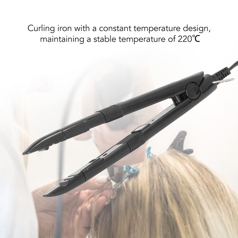 Hair Extension Iron Kit with Temperature Control Stable Heating Hair