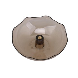 BQLZR Transparent Plastic Hood Oil Collection Cup for Kitchen 5mm Inner Dia Pack of 2