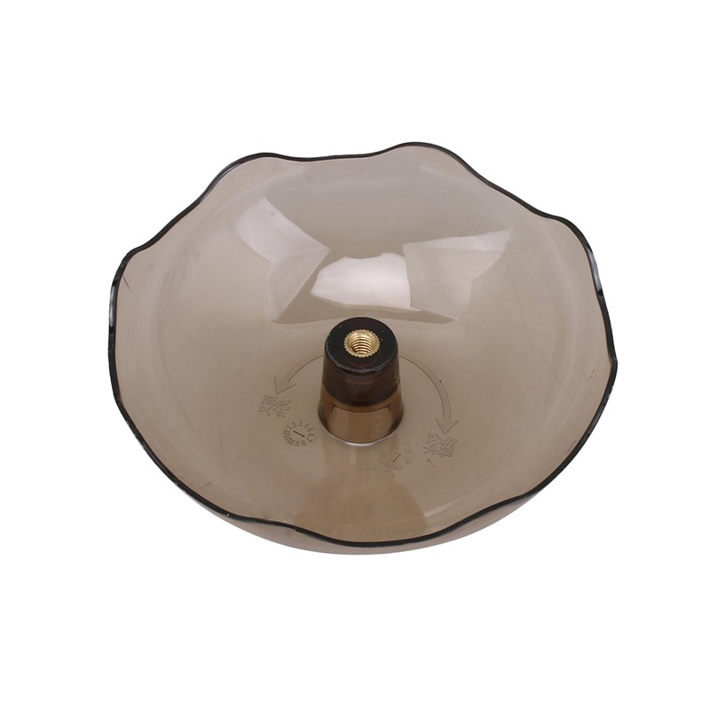 BQLZR Transparent Plastic Hood Oil Collection Cup for Kitchen 5mm