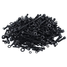 REARACE 426PCS ATV Bolt Screw Kit Fit for TRX450R 2004-2005 Fairing bodywork Plastics Fasteners Full Restoration Bolt Kit