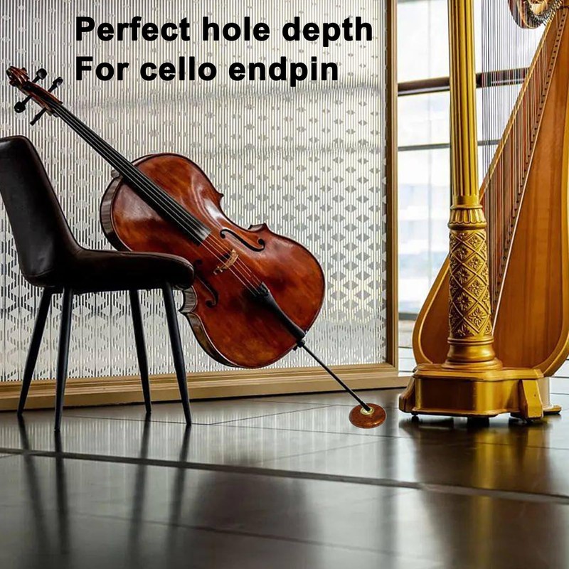 Cello Endpin Anchor Non-slip Stopper Rest Holder Stand Cello Antiskid