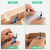 Foydream Pack of 22 Deburring Metal 360° Rotating Deburring Tool,
