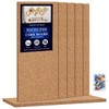 NACHLYNN Cork Board 6 Pack 17 x 8 Square Bulletin