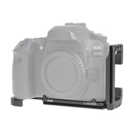 FOTGA Quick Release Plate L-Angle Vertical Quick Release Plate L-Bracket for Canon EOS 70D 80D 90D Camera, Expandable Base Plate Compatible with Arca Swiss Tripod