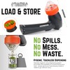 Mamba Lite 0.75g Orange All-Plastic Head USB Electric Herb Grinder.