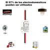 Interruptor de Luz Inalámbrico y Kit de Receptor Sin Cableado