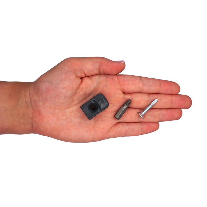 SKIR'CO (20 pcs) Grey Fence Clips, Plastic Clips for Mesh