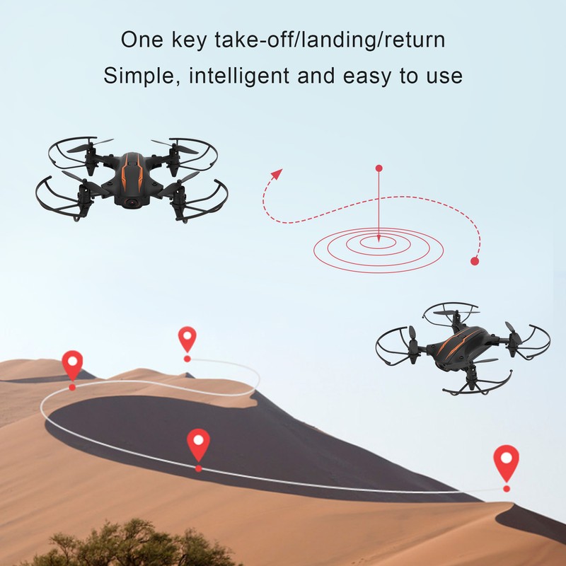 JX15 Mini Folding Drone 4K High Definition Camera WIFI Quadcopter