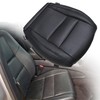 Priprilod Leather Driver Side Bottom Replacement Seat Cover Black Compatible