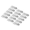 15 Pcs Overlock Presser Foot Universal Stainless Steel Snap On
