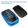QBUC for Toyota Key Fob Cover, Key Fob Case for