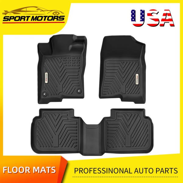 LEDKINGDOMUS 3D Floor Mats Set For 2022 - 2025 Honda