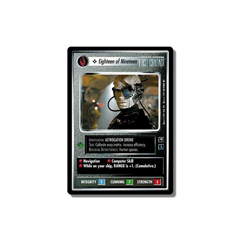 Decipher Star Trek CCG 1E FC First Contact Eighteen of