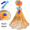 FREGITO Cast Net with Aluminum Ring, American Cast net, Hand