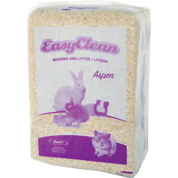 Pestell Pet Products Easy Clean Aspen Bedding, 113 Liters