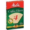 Melitta Super Premium #4 Cone Paper Coffee Filters Natural Brown,