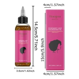 Aceite Capilar Nutritivo Hoegoa Rosemary 100ml